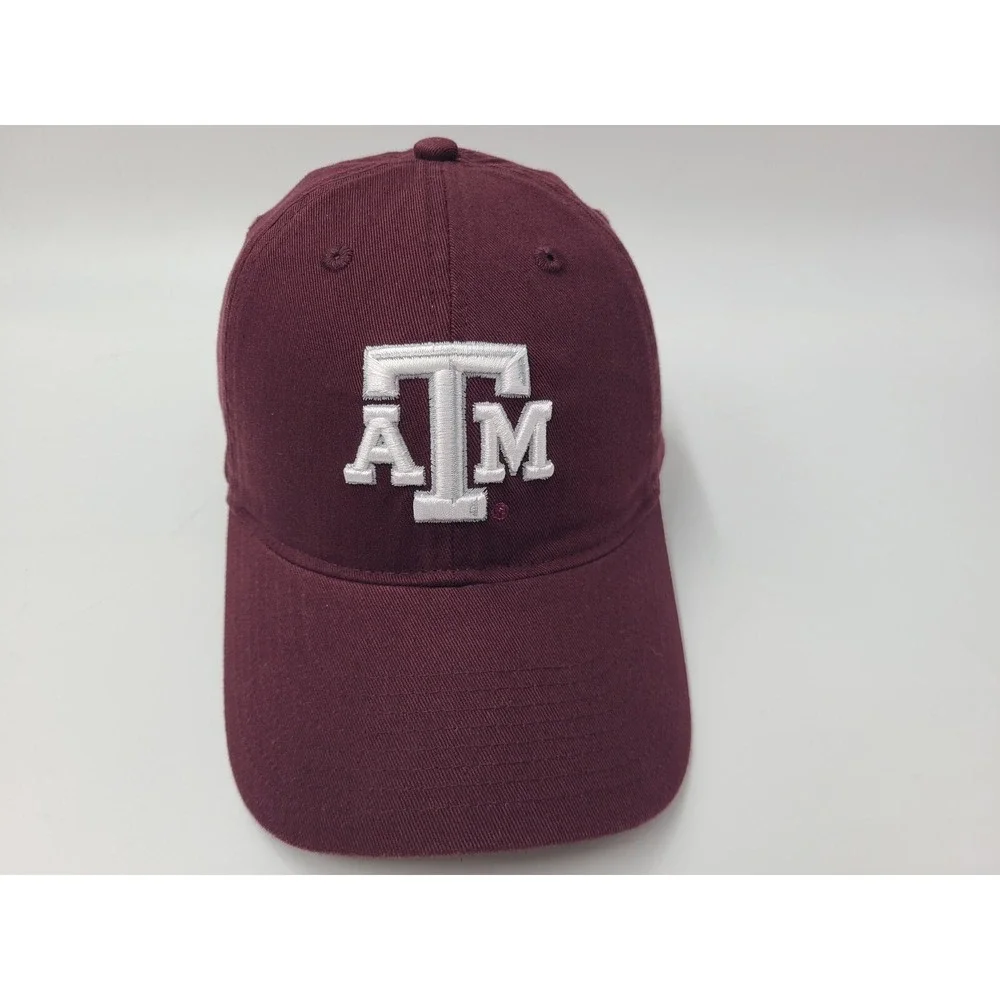 Texas A&M University Aggies Adidas SEC Strapback Adjustable Hat‎ Cap NCAA Maroon